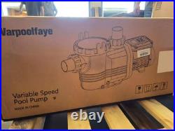 3.0 HP Variable Speed Inground Pool Pump Above Ground