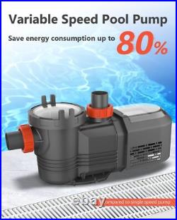 3.0 HP Variable Speed Swimming Pool Pump