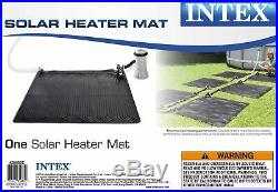 3 Intex Solar Mat Above Ground Swimming Pool Water Heater Black 28685E