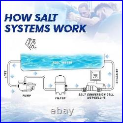 40,000 Gallons For Hayward W3t-Cell-15 Swimming Pool Salt Chlorine Generator