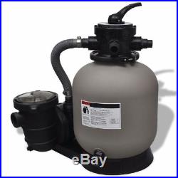 4500 GPH Water System with Sand Filter Pump Clear Above Ground Swimming Pool Set