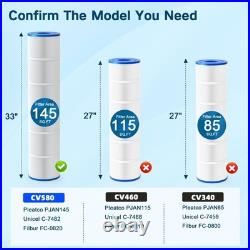 4PK CV580 Pool Filter Cartridges Fits Jandy CL580/CV580, PJAN145, Ultral-A10 4PK CV580 Pool Filter Cartridges Fits Jandy CL580/CV580, PJAN145, Ultral-A10