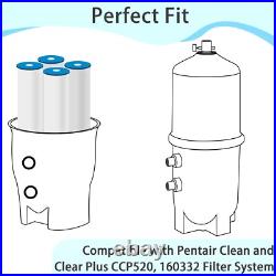 4X CCP520 Pool Filter Cartridge For Pentair Clean & Clear Plus 520, PCC130-PK4