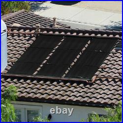 4' x 20' ft Above / In-Ground Solar Panel Heater System Kit for Swimming Pool