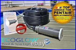 50ft PENTAIR GLOBRITE 602102, 602104, DIRECT-FIT, 12v, USA BUILT with2yr Warranty