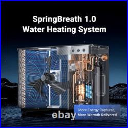 60000 BTU Pool Heater & Chiller Full Inverter Heat Pump In/Above Ground, 21K Gal