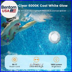 6 Inch Small LED Spa Light for Inground Pool, 120V AC 10W Underwater Pool Light
