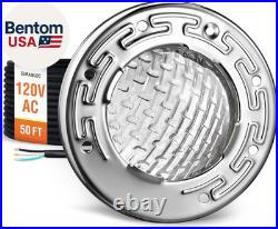 6 Inch Small LED Spa Light for Inground Pool, 120V AC 10W Underwater Pool Light