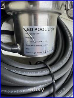 6 Inch Spa Light for Inground Pool Color Changing RGB With Remote Control L33