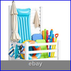 ABORON 320 Gallon Pool Storage Box 60x43x39 Heavy-Duty Organizer Bin