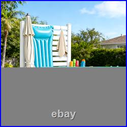 ABORON 320 Gallon Pool Storage Box 60x43x39 Heavy-Duty Organizer Bin