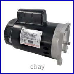 A. O. Smith B2853 1HP 230/115V Single Speed Square Flange Pool Pump Motor