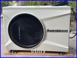 Aaquastrong HEX022 22 000 BTU Heat Pump for 7 000 Gallons Pools 120V White Used