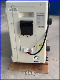 Aaquastrong HEX022 22 000 BTU Heat Pump for 7 000 Gallons Pools 120V White Used