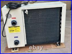 Aaquastrong HEX022 22 000 BTU Heat Pump for 7 000 Gallons Pools 120V White Used