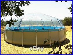 Above Ground Soft Side Swimming Pool Solar Sun Dome Replacement Cover Sundome