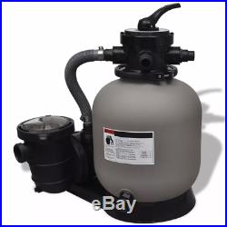 Above Ground Swimming Pool Sand Filter System with Pump 4755GPH 1' 2'' 110 V USA
