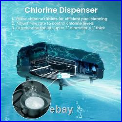 Aiper Robotic Pool Skimmer Automatic Surface Cleaner Solar Power, Surfer S2
