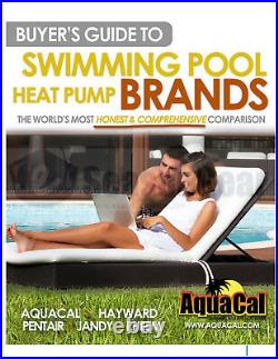 AquaCal TropiCal T55 Heat Pump 51,000 BTU, New 2020 Model, Swimming Pool Heater
