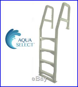Aqua Select Heavy Duty Resin In-Pool Above Ground Swimming Pool Ladder