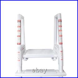 Aqua Select Heavy Duty Resin In-Pool Above Ground Swimming Pool Ladder White Aqua Select Heavy Duty Resin In-Pool Above Ground Swimming Pool Ladder White