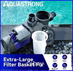 Aquastrong PSP200-HV 2 HP 220V Swimming Pool Pump