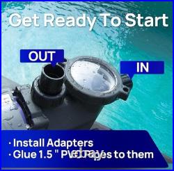 Aquastrong PSP200-HV 2 HP 220V Swimming Pool Pump