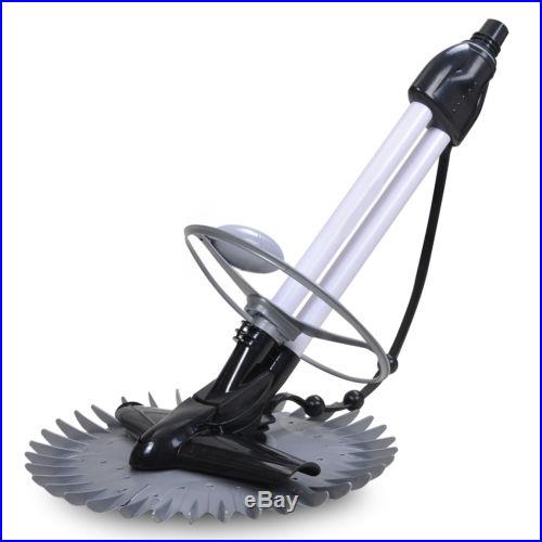 Automatic Swimming Pool Cleaner Inground Above Ground Vacuum Climb Wall 33' Hose