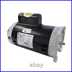 B855 Square Flange 2 HP Up-Rated 56Y Pool and Spa Pump Motor Century A. O. Smith