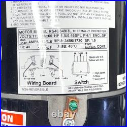 BLUE TORRENT Maxi Pump Dual Port Pool Pump 1.5 HP 2 Speed 110V MX215DNSBS