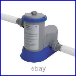 Bestway Flow Clear 1500 GPH Above Ground Swimming Pool Filter Pump (Open Box)