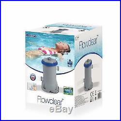 Bestway Flowclear 530gal Filter Pump Swimming Pool New Free Delivery