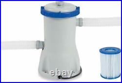 Bestway Flowclear 800gal Filter Pump Swimming Pool New Free Delivery