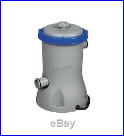 Bestway Swimming Pool Electric Flowclear Filter Pump 530 Gallon Per Hour 58383