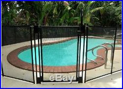 Brand New Pool Fence DIY by Life Saver Self-Closing Gate Kit, Black