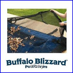 Buffalo Blizzard 16' x 32' Rectangle Swimming Pool Leaf Net Winter Cover