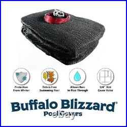 Buffalo Blizzard 24' Round Above Ground Swimming Pool Leaf Net Cover 4 YR WTY
