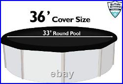 Buffalo Blizzard Deluxe Plus Round Above Ground Swimming Pool Winter Cover