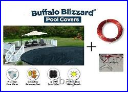 Buffalo Blizzard Deluxe Round Above Ground Swimming Pool Winter Cover