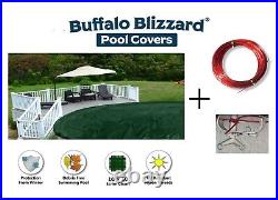 Buffalo Blizzard Supreme Round Swimming Pool Winter Cover (Multiple Sizes)