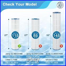 CV460 Pool Filter Cartridge Replacement for Jandy CL/CV Series (4-Pack)