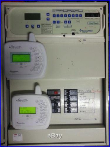 Complete Easy Touch 8 panel pentair equipment, automation panel, wireless remote