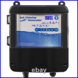Complete Salt Water Pool Chlorine Generator System for 18000 Gallon Chlorinator