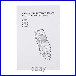 Complete Salt Water Pool Chlorine Generator System for 26000 Gallon Chlorinator Complete Salt Water Pool Chlorine Generator System for 26000 Gallon Chlorinator