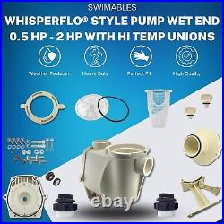 Complete Wet End Replacement Compatible with Pentair Whisperflo Pool Pump 357149