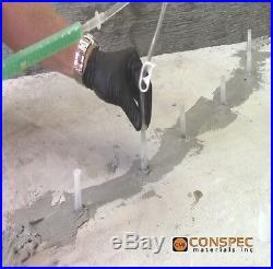Concrete Crack Repair Kit Epoxy Injection DIY for Pool Basement Wall Floor etc