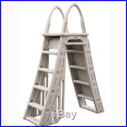 Confer 7200 Roll Guard Heavy Duty A Frame Aboveground Swimming Pool Ladder