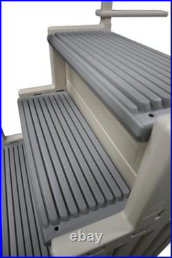 Confer Plastics Confer Above Ground Pool Steps Gray STEP-1-X