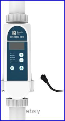 Crystala Filter Replacement for IC40 Pool Salt Chlorine Generator 40,000 Gal