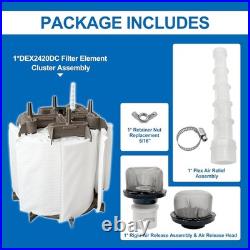 DEX2420DC Filter Element Cluster Assembly Replacement for Hayward DE2420 (5182)